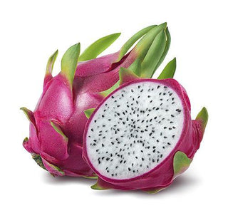 Pieza de pitahaya partida