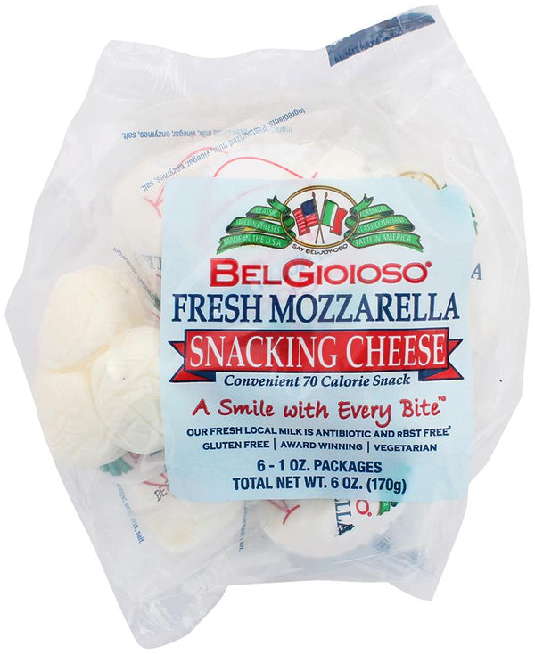 Paquete de queso mozzarella